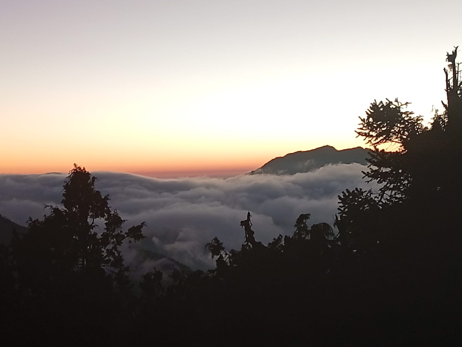 Good cloud cover views