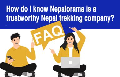 How do I know Nepalorama is a trustworthy nepal trekking company ?