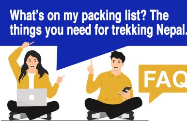 What’s on my packing list? The things you need for trekking Nepal.