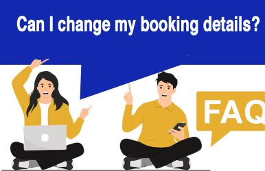 Can I change my booking details?