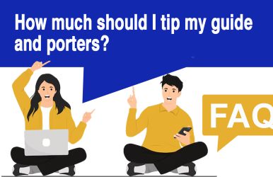How much should I tip my guide and porters ?