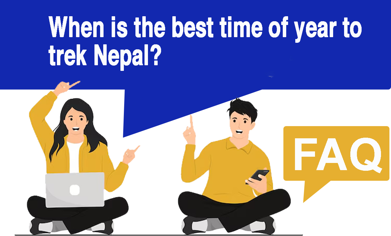 When is the best time of year to trek Nepal?