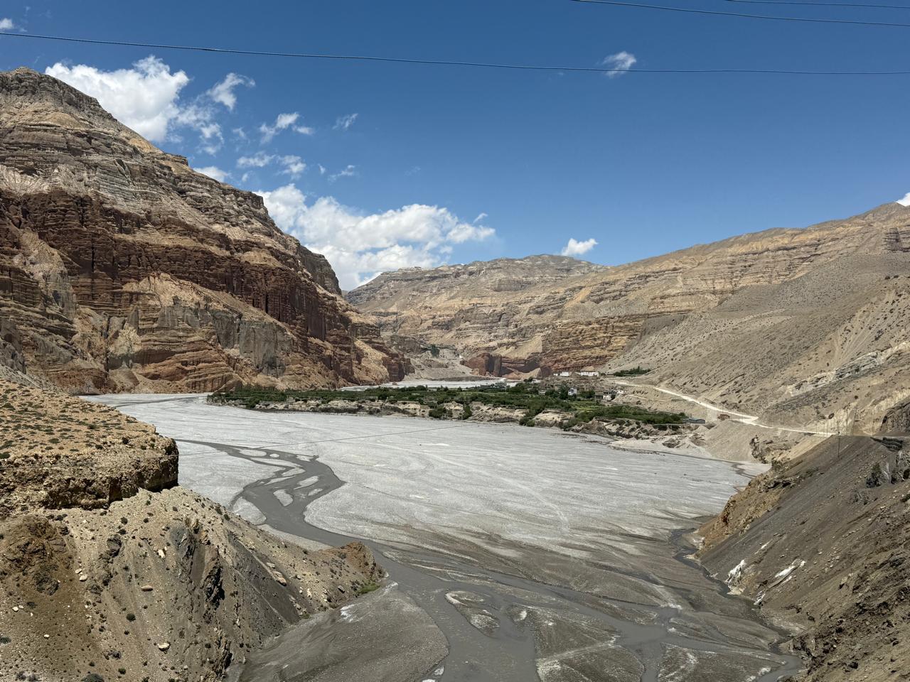 kaligandagi river upper mustang trek