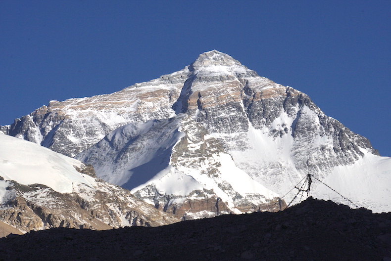 Everest North Face in Tibet side
