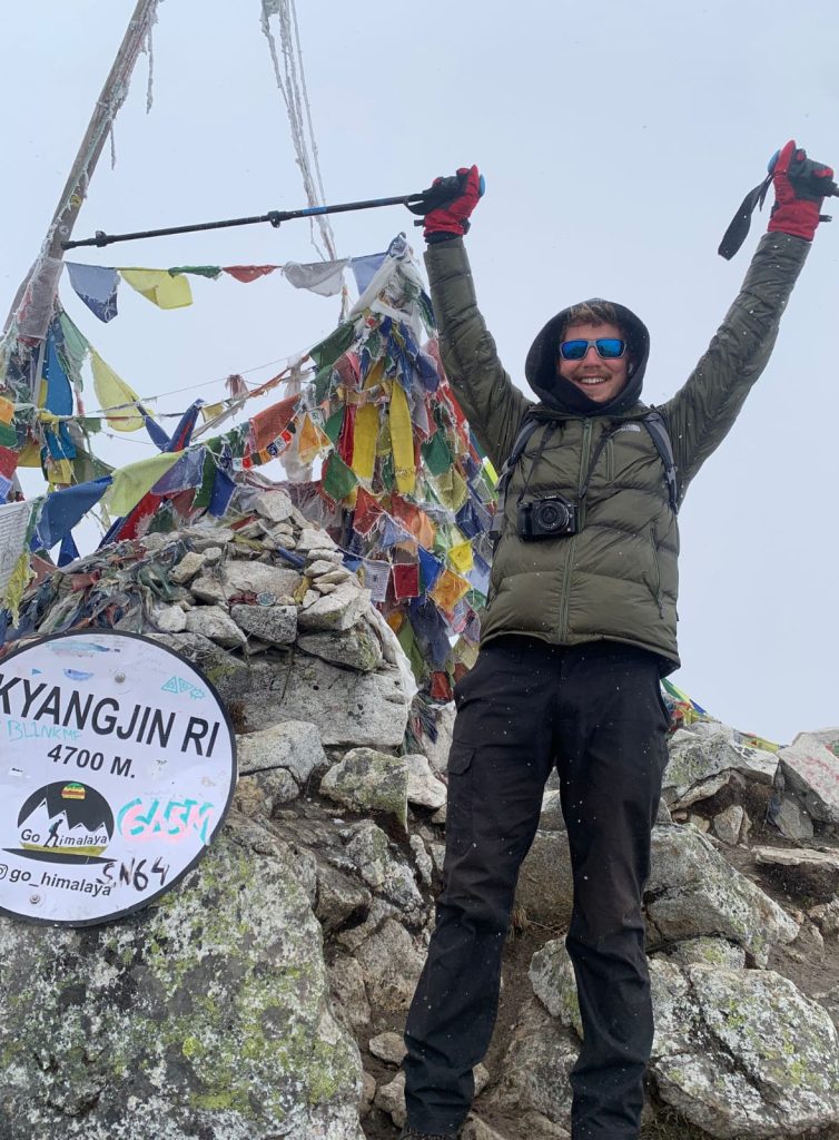 My First Time in Nepal – 9 days Langtang valley trek Experience 6 it was the highest altitude I had ever been in my life during the 9 days langtang valley trek Kyanhin ri summit 4700